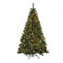 Artificial Christmas tree 180 cm with LED lighting Xmas 60 Green