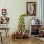 Artificial Christmas tree, 366 twig tips, 160 LEDs, 8 modes, Ø 64 × 210 cm