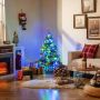 Artificial Christmas tree, 100 LED lights, 190 branches, 60 × 60 × 120 cm