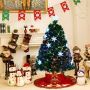Artificial Christmas tree, 15 LED lights, 60 × 120 cm