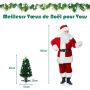 Artificial PVC Christmas Tree, LED Lighting, Green