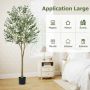 Artificial olive tree, 1296 leaves, 72 fruits