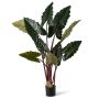 Artificial taro plant, 11 leaves