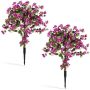 Artificial Bougainvillea Tree Set, 2 pcs