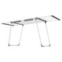 SONGMICS clothes dryer, 22 m², 62.5 × 113.5–200 × 90 cm
