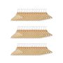 Drēbju pakaramie Relaxdays 10021850_755, 48 gab, 44,5 × 22,5 × 1,3 cm