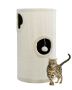 Scratching post/house 70 cm., beige
