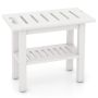 Shower chair, With raised shelf, 55 × 45 × 30 cm