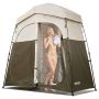 Душевая палатка VEVOR YL-fold tent6, 2 секции, на 2 человек, Серая, 214 × 112 × 213 см