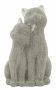 Divu kaķu statuete Cats Sparky Couple, 13 × 21 × 10 cm