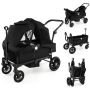 Double stroller, for twins, 104 × 57 × 107 cm