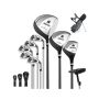 Golf bag 38x25x125cm., black