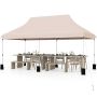 Gazebo 600x300x316cm., beige