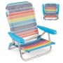 Beach chair 64x63x74cm., various colors