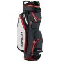 Golf bag 39x25x128cm., black/red