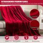Electric heated blanket, 9 heating levels, 163.5 × 130 cm