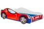 Children's bed Car II with mattress 165 cm x 84 cm x 49 cm, spider car