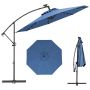 Outdoor umbrella 300x245cm., blue/black