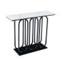 Console 100x30x80cm., black/white