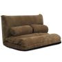 Sofa bed 180x98x18cm., brown