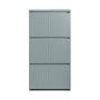 Shoe cabinet 61x26x120cm., light gray