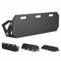 Futbola bumbas atsitiena dēlis VEVOR YQ2026001, 3 regulējami leņķi, 100 × 30 × 28 cm