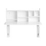 Wall-mounted folding desk 90x60x78cm., white