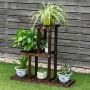 Flower stand, 3 tiers, 32 × 10 × 30 inches
