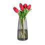 Ziedu vāze Relaxdays 10050100_111, 1,5 l, Ø 12 × 25 cm