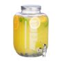 Dzērienu dozators Relaxdays, 5 l, 15 × 28 × 16 cm