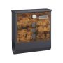 Mailbox, black/natural