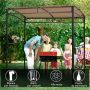 Grill gazebo, 5 hooks, 216 × 211 × 134 cm