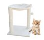 Scratching post with hammock, beige