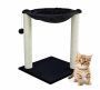 Scratching post with hammock, dark grey
