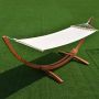 Hammock stand with hammock, 314 × 120 × 115 cm