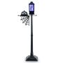 Halloween lamp, 6-color LED lighting, 50 × 32 × 155 cm