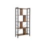 Industrial-look bookshelf