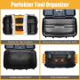 Tool box, 3-part, 46 × 28 × 66.5 cm