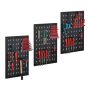 Instrumentu glabāšanas sistēma Relaxdays 10033758.0, 3 daļas, 39 × 60 × 2 cm