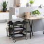 Tool trolley, 3 trays, 1 drawer, 80 × 79.5 × 41 cm