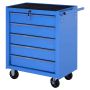Tool trolley Homcom 67.5x33x77cm., blue/black