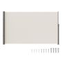 Выдвижная боковая маркиза VEVOR H038, Бежевая, 180 × 300 см