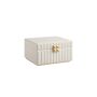 Jewelry box 24x21.5x13.5cm., various colors
