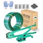 Комплект для обвязки VEVOR CL-PET450, 450 скоб и 150 угловых защитных элементов