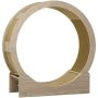 Cat running wheel/scratching post PawHut 91x33.5x94cm., brown