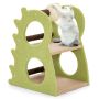 Cat Scratching Post, 2 Levels, 4 Hideouts, 48.26 × 58.42 × 36.83 cm