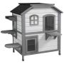 Cat house PawHut 78x55.5x91cm., various colors