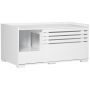 Cat toilet cabinet PawHut 90x48x43.5cm., white