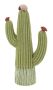 Kaktusa skulptūra Cactus Stons, 13 × 25 × 7 cm
