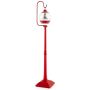 Christmas street lamp, Snow globe lamp, 32 × 173 × 32 cm